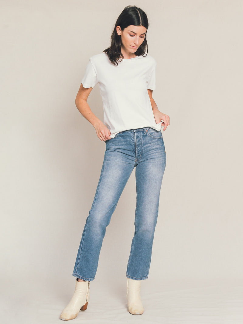 Collector Fit Denim in Medium Wash - Bliss And Mischief