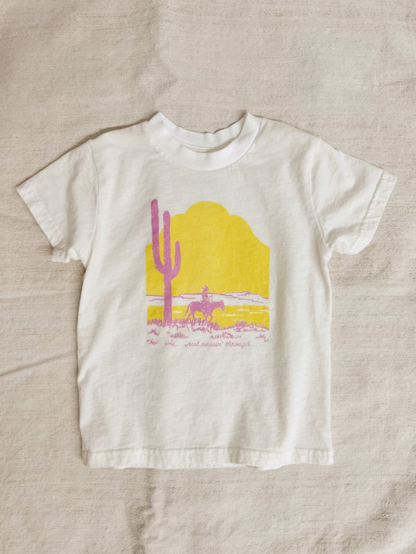 Bliss And Mischief-Just Passing Through Kids Tee