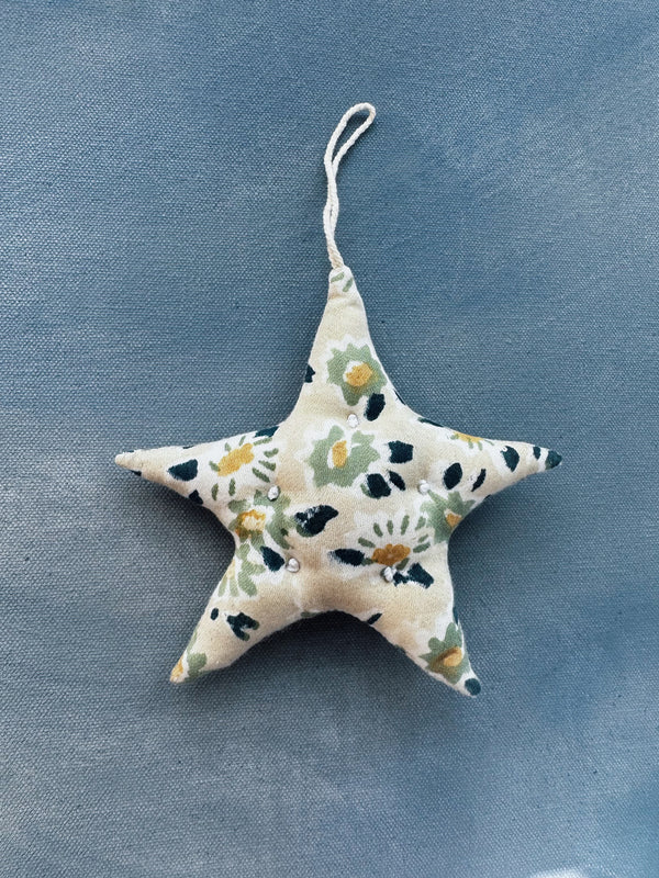 Star Ornament, Small Daisy Hillside