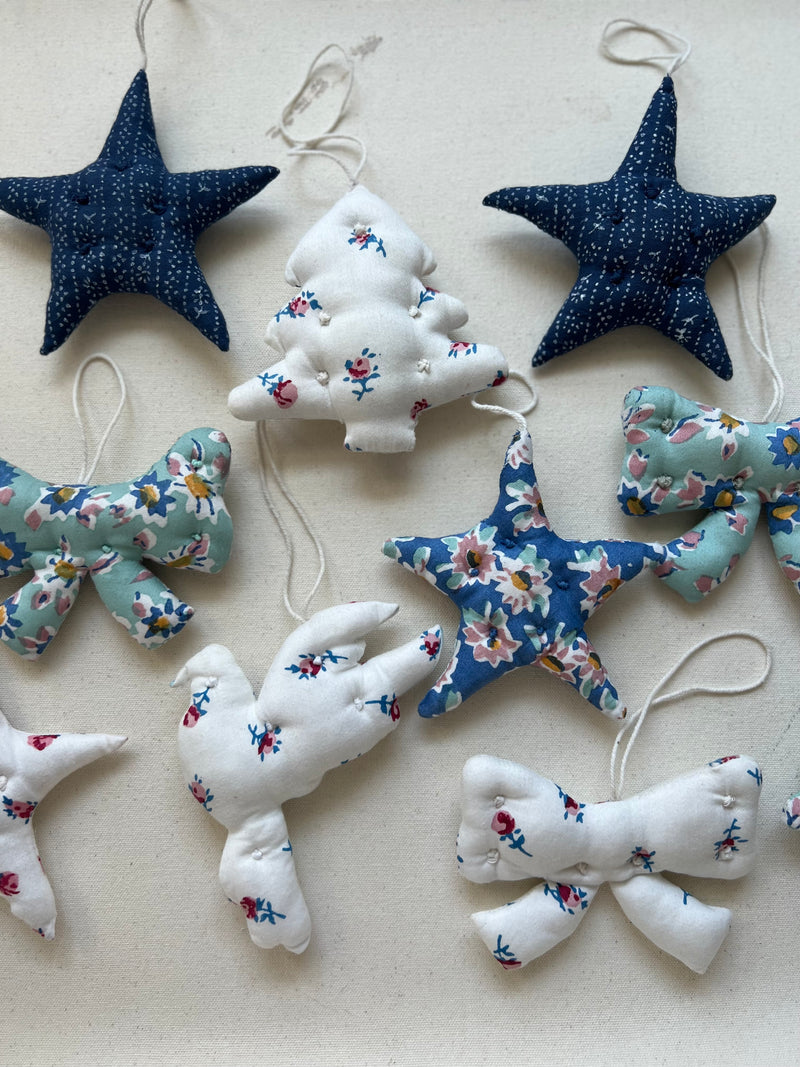 Star Ornament, Calico