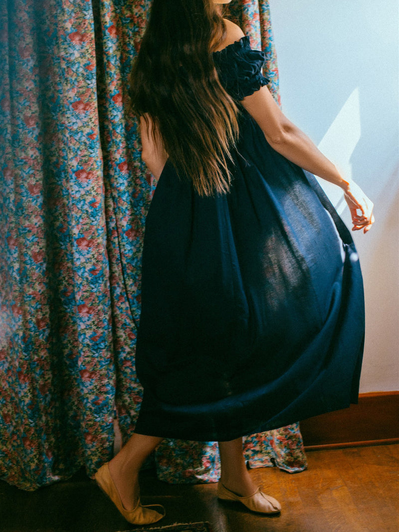 Darcy Nightgown in Black