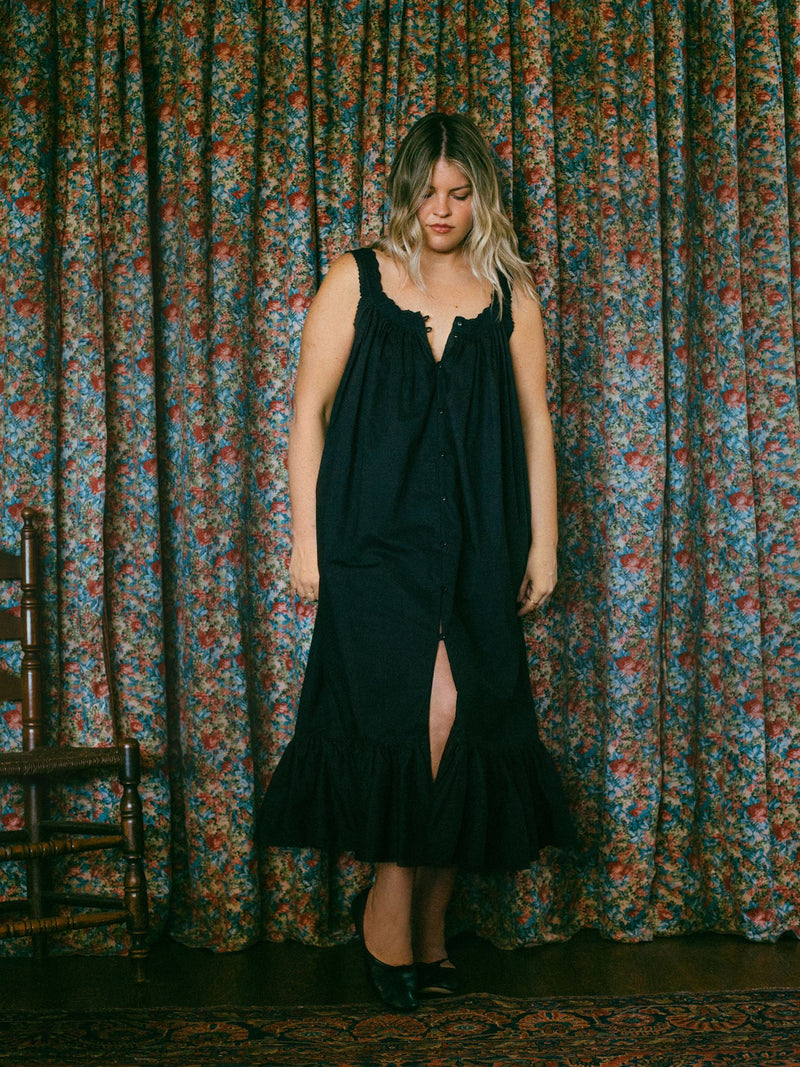 Jodie Nightgown in Black