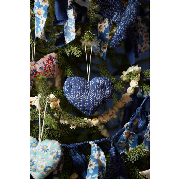 Sweet Heart Ornament, Calico