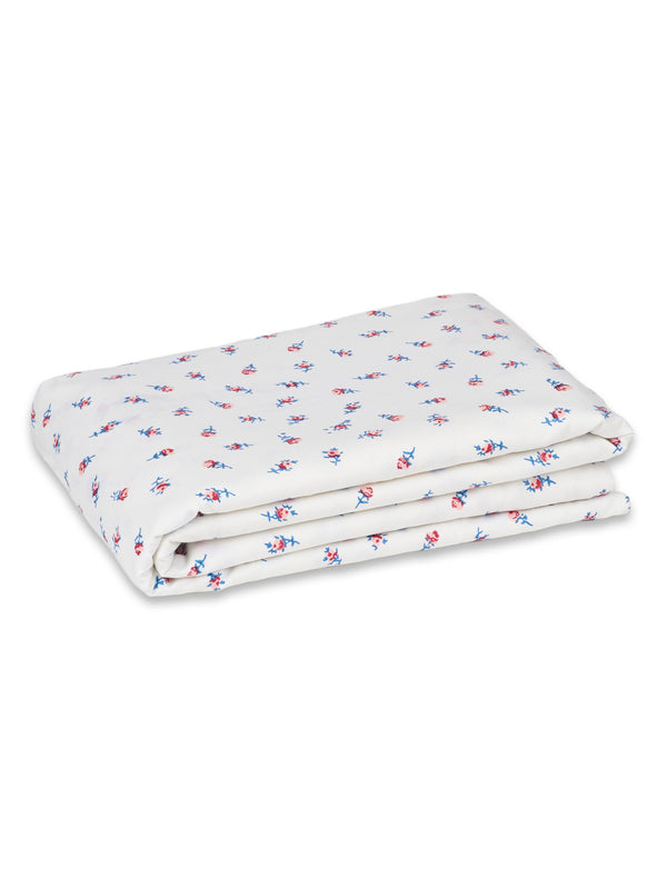 Fitted Sheet in Baby Rose Gardenia