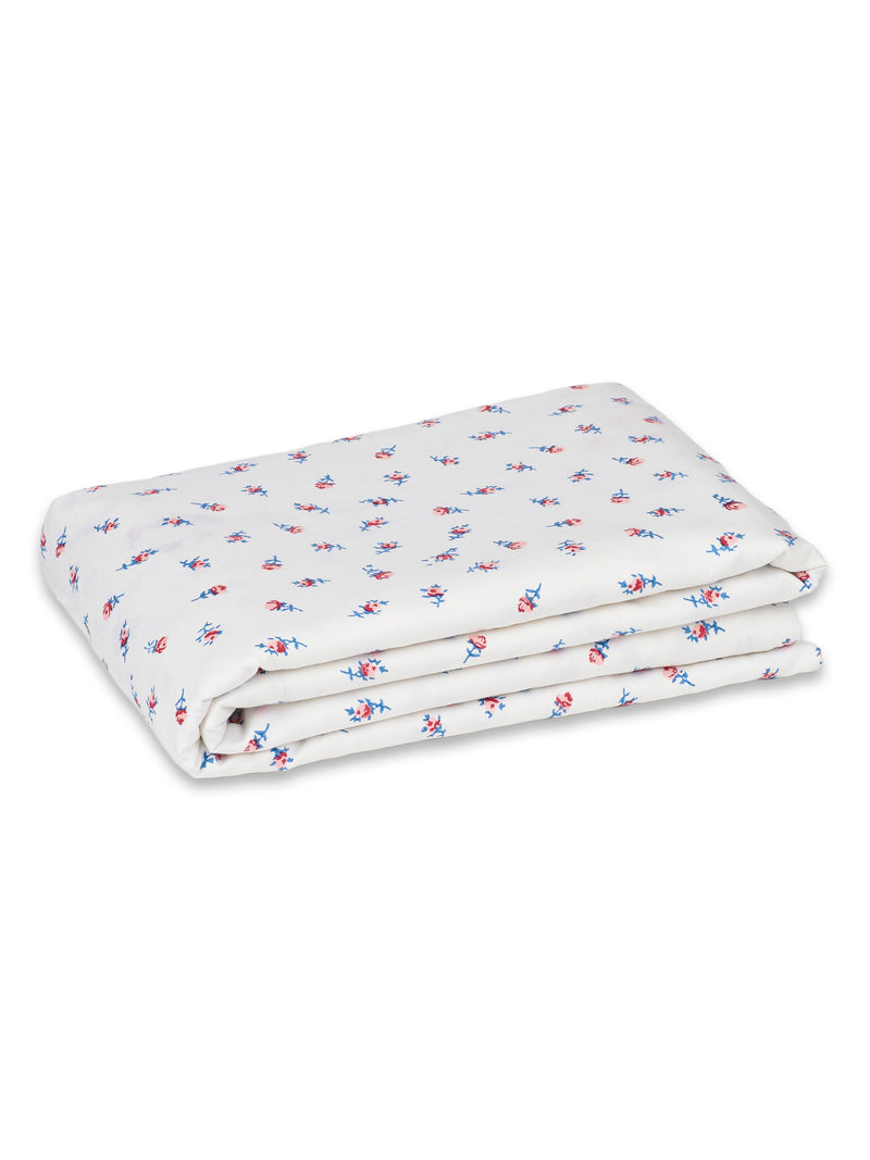 Fitted Sheet in Baby Rose Gardenia