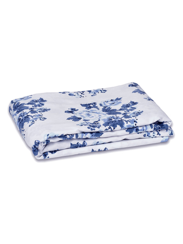 Fitted Sheet in Blossom Market Blue
