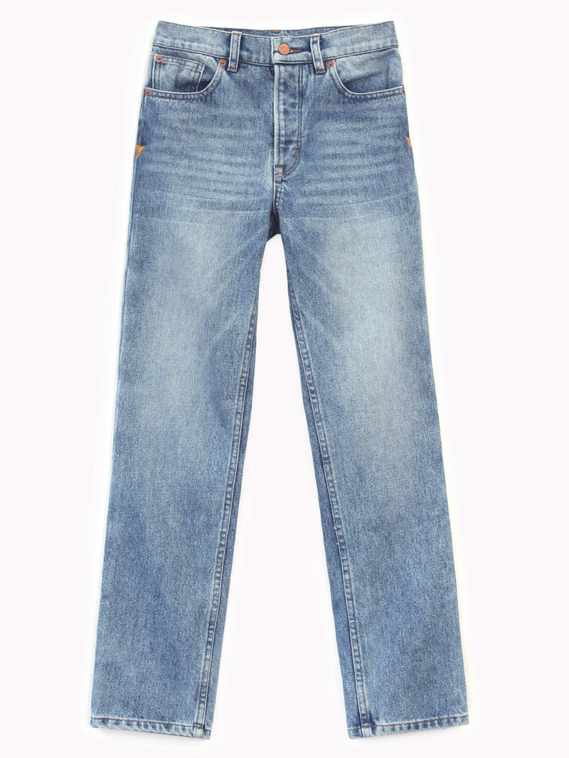 Collector Fit Denim in Medium Wash - Bliss And Mischief