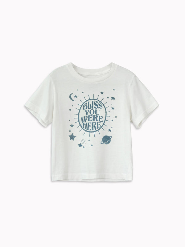 'Bliss You Were Here' Kids Tee - Bliss And Mischief