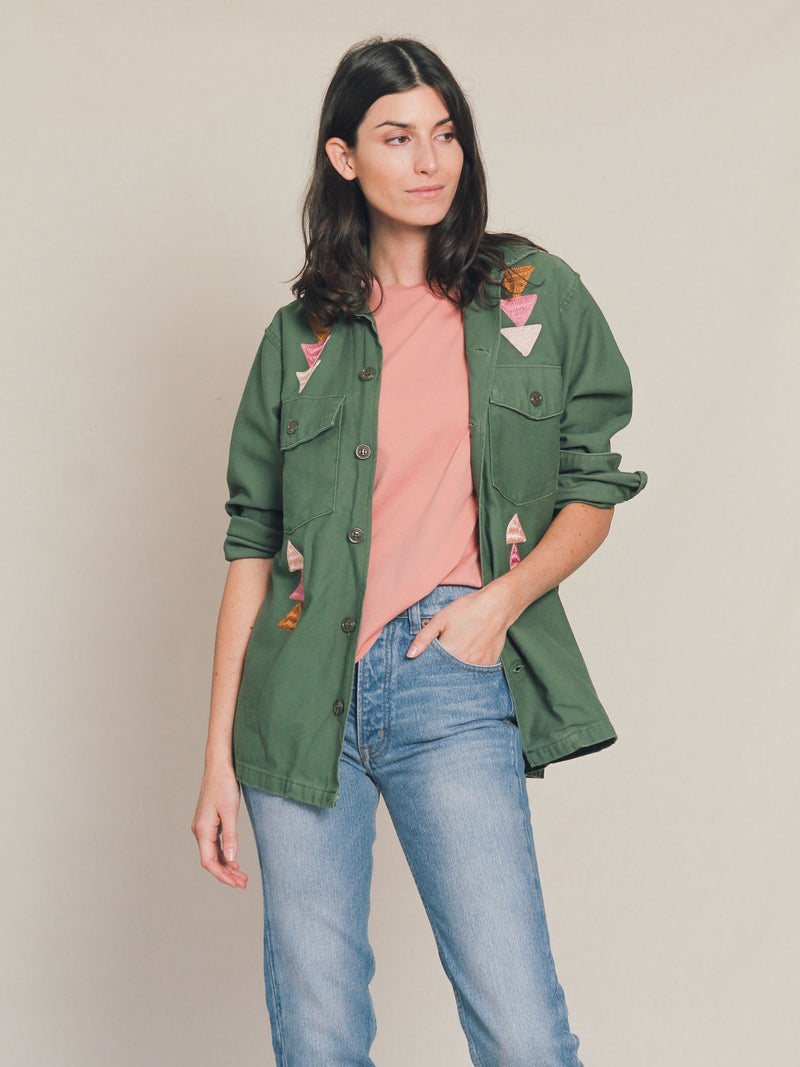 St. Ellen Embroidered Jacket - Bliss And Mischief