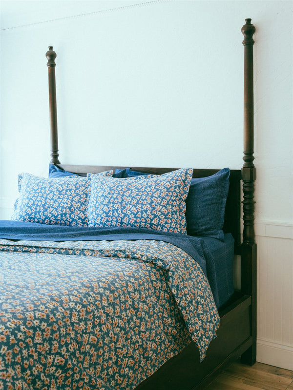 Duvet Cover in Daisy Riviera