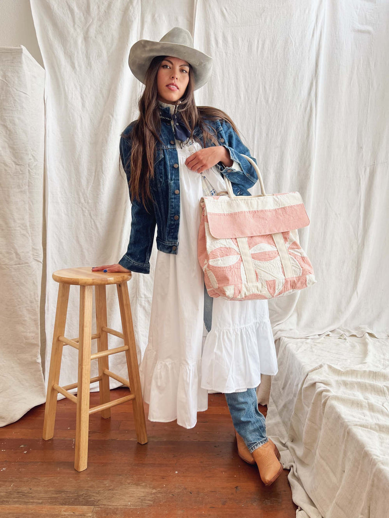 Bliss And Mischief-Cats Eye Patchwork Bag with Flap